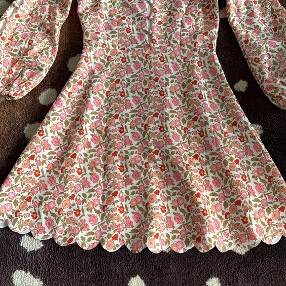 Long Sleeve Floral Print Dress - Picture 3 of 12